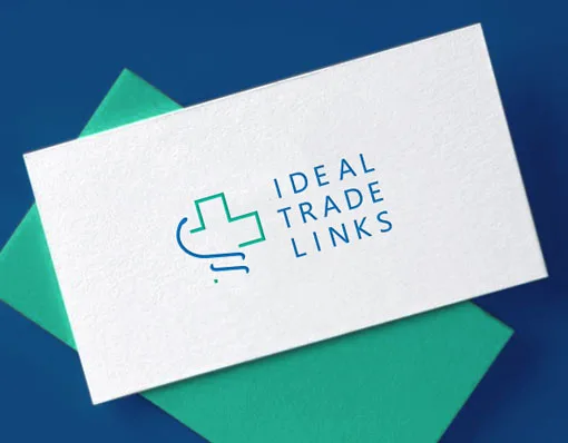 Ideal Trade Links prekės ženklo dizainas – detalus vaizdas 2