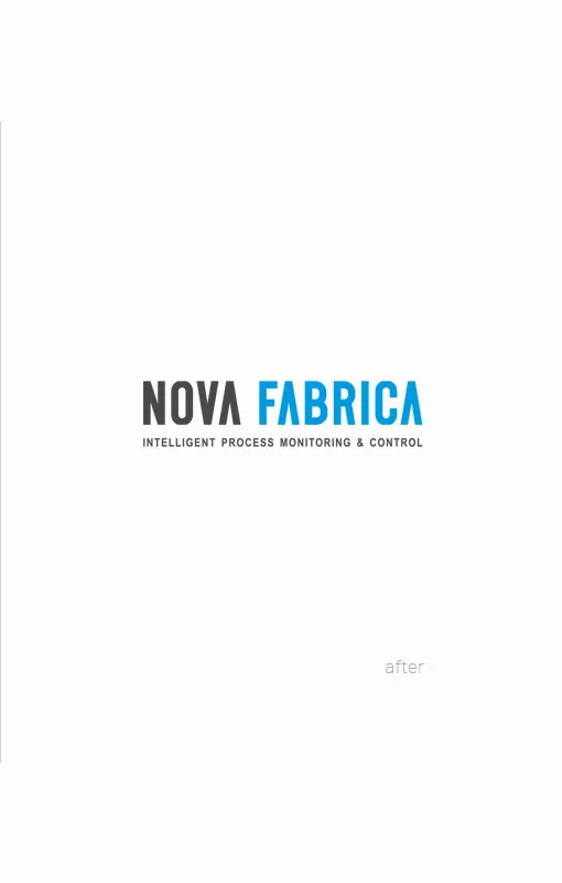 Nova Fabrica prekės ženklo dizainas – detalus vaizdas